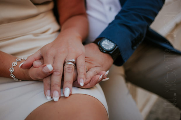 elopement photographer venice - wedding rings