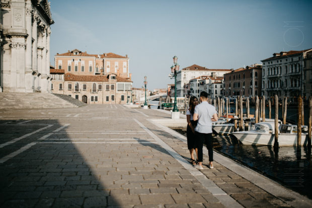 surprise proposal photographer in Venice Italy - engagement photographer Venice - intimate session in Venice - destination photographer Italy - destination photoshoot Venice - Asian couple shoot Venice-35
