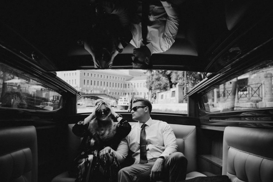 venice luxury taxi rental - venice couples photographer