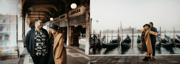 Engagement photographer in Venice Italy