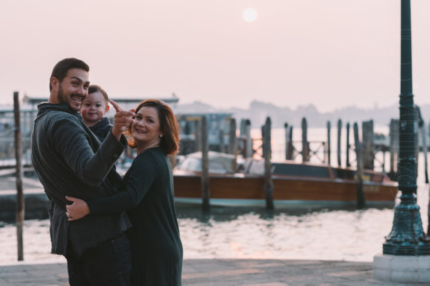 Family Photographer in Venice Sunrise Session San Marc's Square - Italy-3931