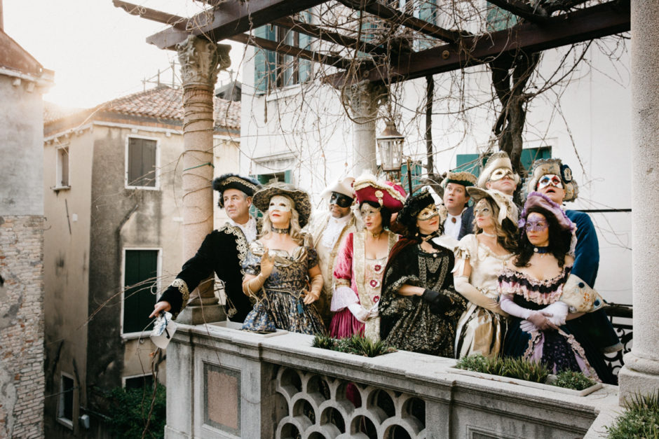 Venice masquerade ball - venetian masks