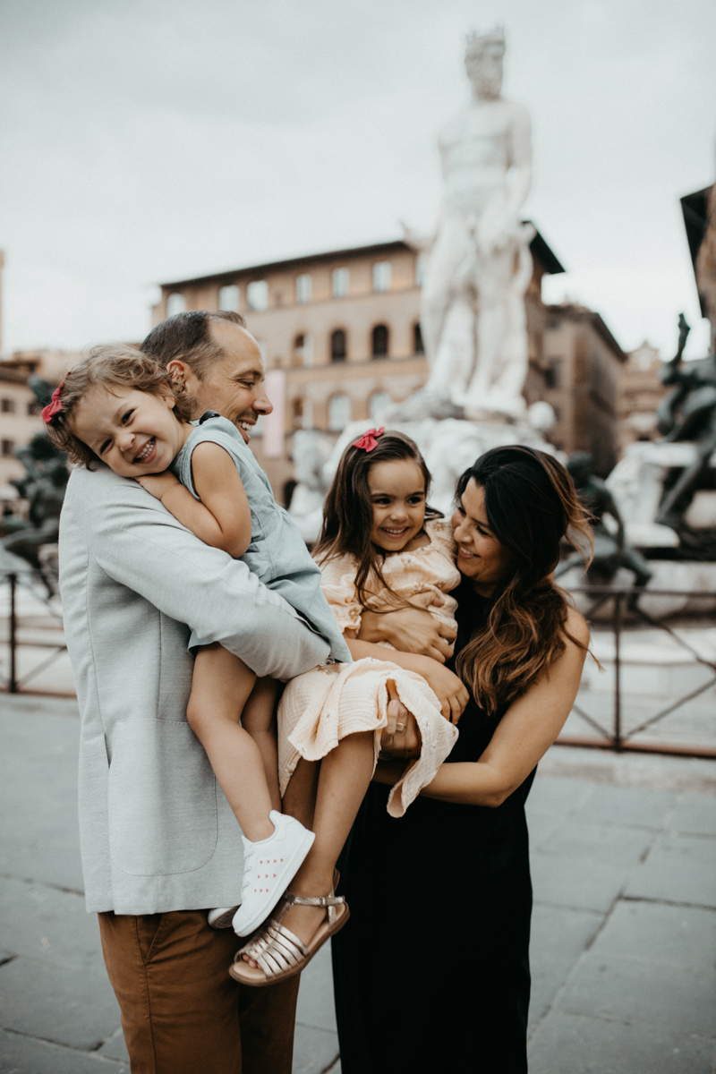 family photoshoot in Florence